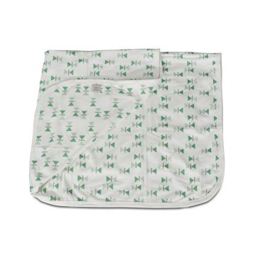 Patura din bumbac pentru bebelusi Cangaroo Mellow Green