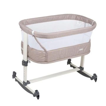 BabyGo - Patut co-sleeper Vivaldi Beige