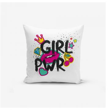 Față de pernă pentru copii 43x43 cm Girl Power – Mila Home