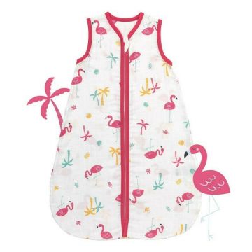 Sac de dormit Bamboo Flamingo 70 cm 0.5 Tog