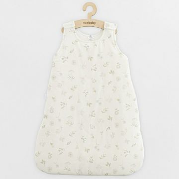 Sac de dormit, New Baby, Din bumbac, Certificat Oeko Tex Standard 100, Cu fermoar, 50x70 cm, 0-6 luni, Zoe