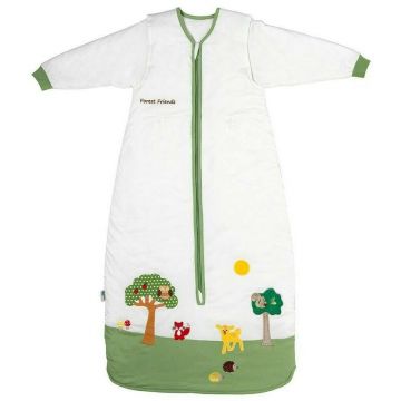 Sac de dormit cu maneca lunga detasabila Forest Friends 18-36 luni 2.5 Tog