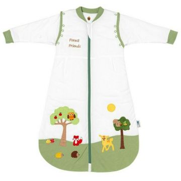 Sac de dormit cu maneca lunga detasabila Forest Friends 6-18 luni 2.5 Tog