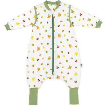 Sac de dormit cu picioruse si maneca lunga detasabila Forest Friends 2-3 ani 2.5 Tog