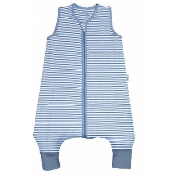 Slumbersac - Sac de dormit cu picioruse Blue Stripes 12-18 luni 0.5 Tog