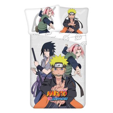 Lenjerie de pat pentru copii din bumbac pentru pat de o persoană 140x200 cm Naruto – Jerry Fabrics Lenjerie de pat pentru copii din bumbac pentru pat de o persoană 140x200 cm Naruto – Jerry Fabrics