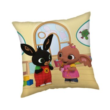 Pernă pentru copii 40x40 cm Bing Bunny – Jerry Fabrics Pernă pentru copii 40x40 cm Bing Bunny – Jerry Fabrics