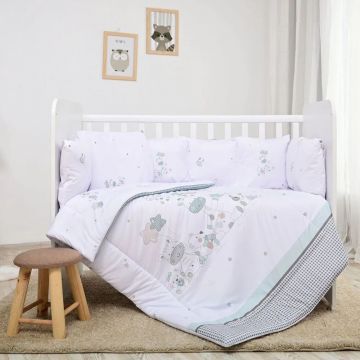 Set lenjerie 5 piese Lorelli Lilli 60 x 120 cm Giraffe