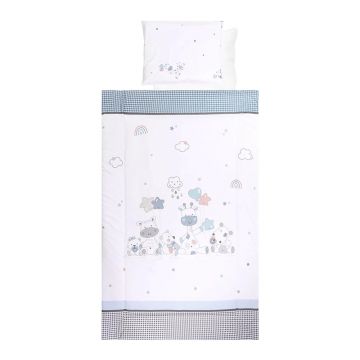 Lenjerie de pat Lorelli Classic Ranfors 4 piese Giraffe Lenjerie de pat Lorelli Classic Ranfors 4 piese Giraffe