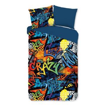 Lenjerie de pat pentru copii din microfibră pentru pat de o persoană, extinsă 140x220 cm Jeff – Good Morning Lenjerie de pat pentru copii din microfibră pentru pat de o persoană, extinsă 140x220 cm Jeff – Good Morning