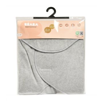 Paturica de infasat BabyNomade 0-6 luni Heather Grey Paturica de infasat BabyNomade 0-6 luni Heather Grey