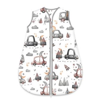 Sac de dormit, MimiNu, Pentru bebelusi, De iarna, Din bumbac certificat Oeko Tex Standard 100, Cu fermoar, 70 cm, 0 - 6 luni, 2.5 Tog, Cars Grey Sac de dormit, MimiNu, Pentru bebelusi, De iarna, Din bumbac certificat Oeko Tex Standard 100, Cu fermoar, 70 cm, 0 - 6 luni, 2.5 Tog, Cars Grey