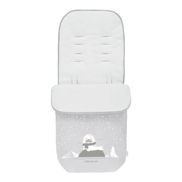 Sac de dormit pentru carucior Kikka Boo Polar Seally Me Sac de dormit pentru carucior Kikka Boo Polar Seally Me