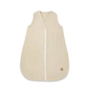 Sac de dormit, Qmini, Cu fermoar, Pentru bebelusi, De iarna, Din muselina dubla, 70 cm, Material certificat Oeko Tex Standard 100, Warm Beige Sac de dormit, Qmini, Cu fermoar, Pentru bebelusi, De iarna, Din muselina dubla, 70 cm, Material certificat Oeko Tex Standard 100, Warm Beige